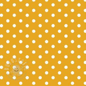 Baumwollstoff Dots yellow