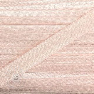 Elastisches Schrägband Polyamide 15 mm baby pink