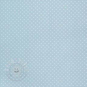 Baumwollstoff Petit dots light blue