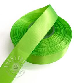 Satinband beidseitig 25 mm neon green