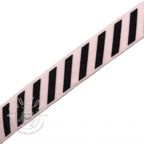 Elastisches Schrägband Polyamid STRIPE 20 mm light pink