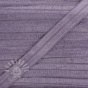 Elastisches Schrägband Polyamide 15 mm lavender