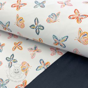 Softshell Butterfly white digital print