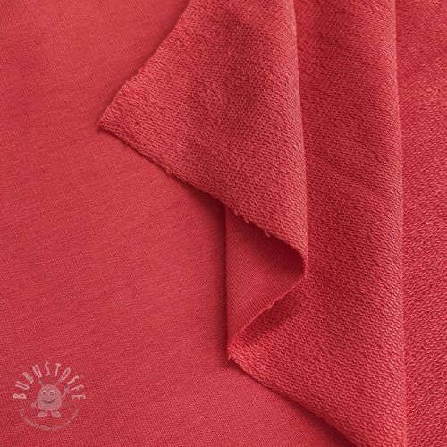 Sommersweat GOTS spiced coral
