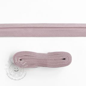 Schrägband baumwoll - 3 m washed pink