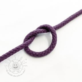 Baumwollkordel 5 mm violet