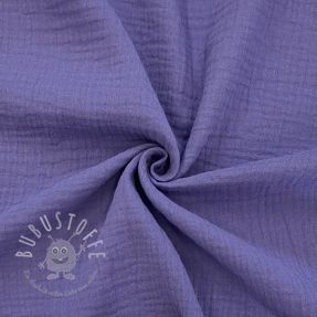 Double gauze/musselin lavender GOTS